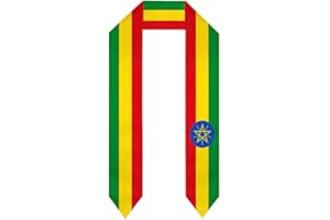 YUZEKABZ Country Flag Graduation Stole, Graduation Sash Scarf Gifts for International Student