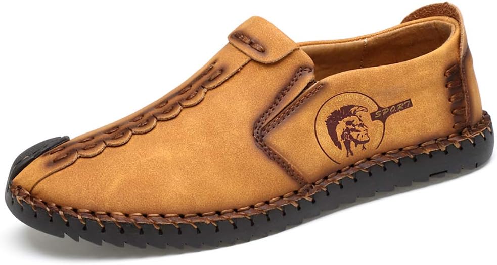 Phefee Mens Loafers Flat Oxfords Casual Shoes Lightweight Formal Business Work Comfort Driving Shoes