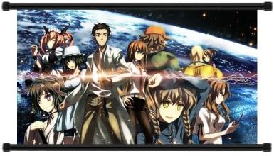 Happiness tree anime poster Steins; Gate Anime Fabric Wall Scroll Poster (23) Inches [WL]-- SteinsGate-62 (L)