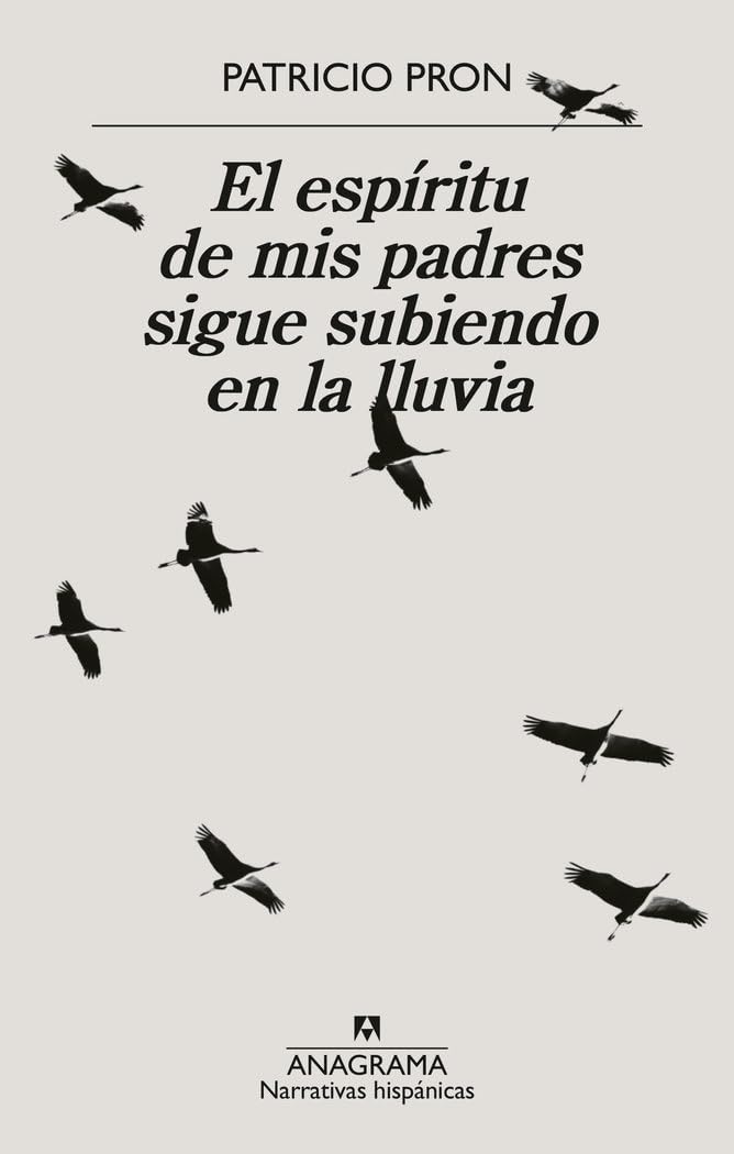 Portada de El espíritu de mis padres sigue subiendo en la lluvia (Narrativas hispánicas)