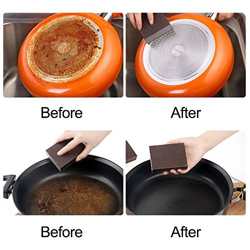 3 Sponge+Cleaning+Kitchen+Scrubber+Bathroom