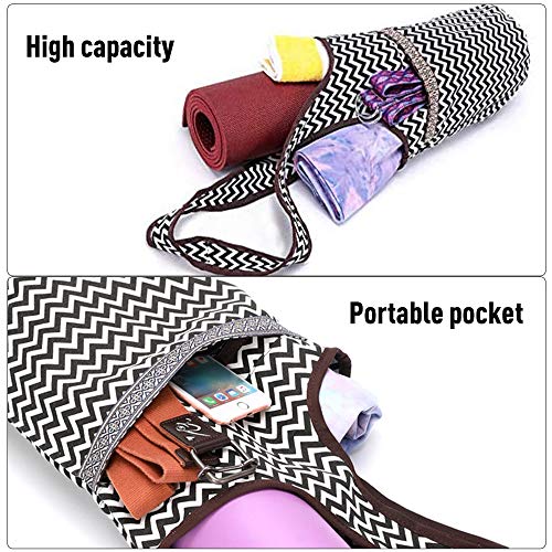 Komake-Yoga-Bag-Yoga-Mat-Bag-with-Large-Size-Pocket-and-Zipper-Pocket-Multipurpose-and-Beautiful-Yoga-Carrier-Yoga-Holder-for-Women-Fit-Most-Size-Yoga-Mats