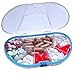 Gasketed Vitacarry 8 Compartment Pill Box Holds up to 150 Pills Waterproof (Clear)