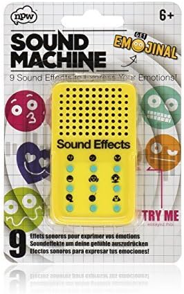Emojinal Sound Machine 9 Emoji Sound Effects by ineivtable