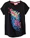 PUMA Big Girls' Geo Cat Cuffed Tee