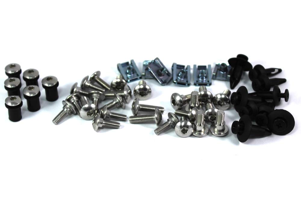 Speedy Fasteners fits Honda CBR1000RR 2006-2007 Stainless Steel Bolt Kit Fairings & Screen Bolts