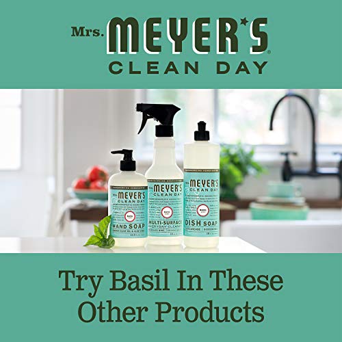 MRS. MEYER’S CLEAN DAY HAND SOAP REFILL, BASIL SCENT, 33 FL OZ BOTTLE