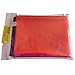 A5 Size File Pouches Waterproof Double Layer Zipper File Bags Makeup Storage Bags 5pcs (Color Random Mix)