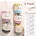 Small Wall Hanging Organizer, Over The Door Hanging Storage Bag Wall Mounted Storage Pockets for Little Tiny Things Cute Cat Deco for Kids Room and Office