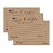 Hadley Designs 25 Graduation Advice Cards 2025 - Grad Notes, Advice and Wishes, & Words of Wisdom Cards for Graduate in Bulk, Ideal for College and High School Graduation Games & Party (Rustic)