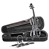 Stagg EVN X-4/4 BK Elektrische Violine, volle Größe, Schwarz