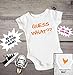Guess What Chicken Butt Onesie, Funny Baby Onesie, Chicken Butt Onesie, Baby Shower gift, Guess What Onesie, Baby Girl Onesie, baby bodysuit