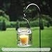Hosley Set of 4 Shepherd Hooks 33 Inches High Ideal for Solar LED Lights Bird Feeders Mason Jars Plant Hangers Lanterns Garden Stakes Gift for Weddings House Warming Special Events O3
