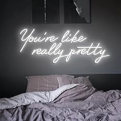 USB Powered large Neon Signs For Wall Decoration