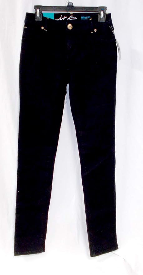 Amazon Co Jp Inc International Concepts レディース スキニーレッグレギュラーフィットジーンズ ブラック 0 Nwt おもちゃ