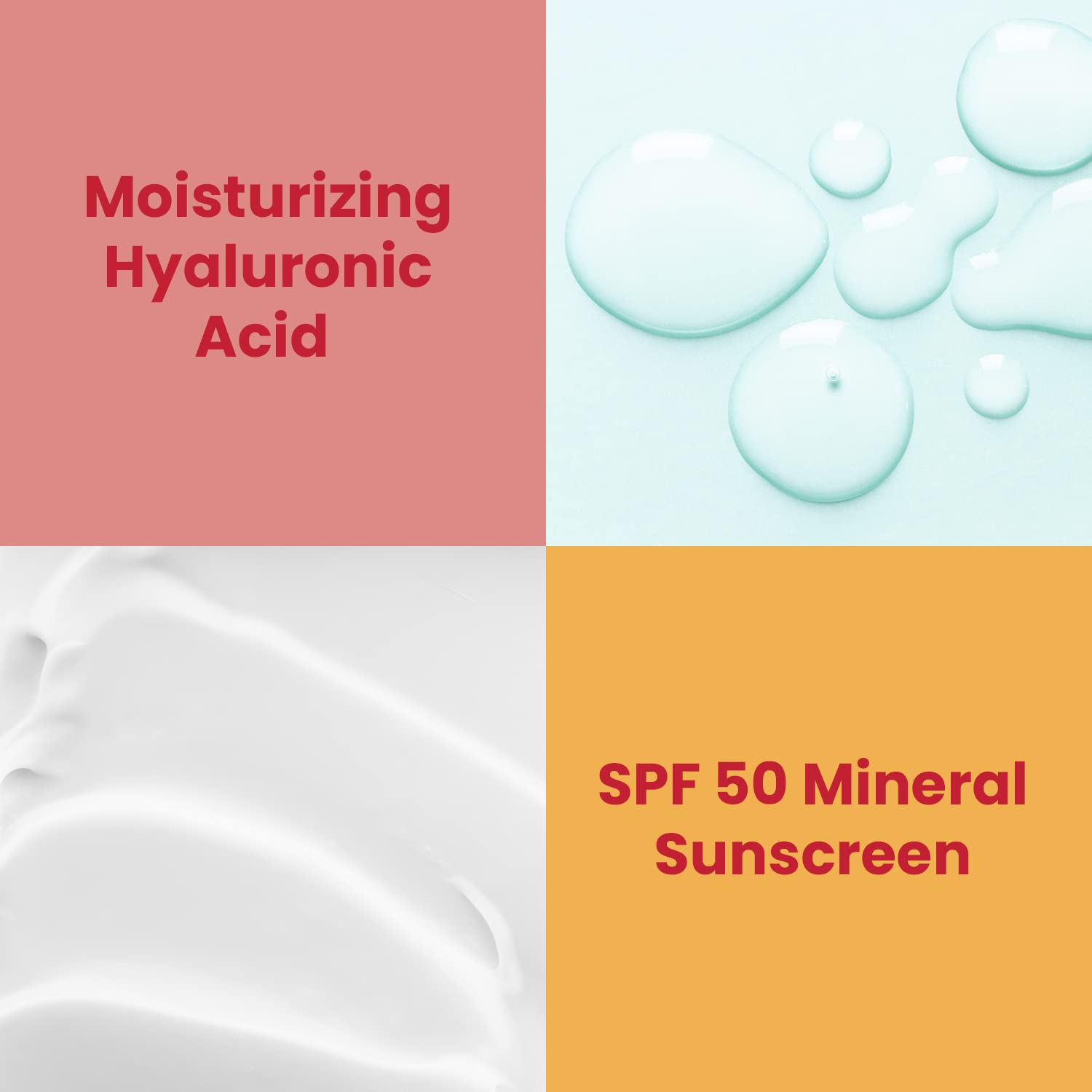 Protect Tinted Moisturizer & Mineral Sunscreen SPF 50, Anti-Aging, Lightweight Makeup With Broad Spectrum UV Protection + Hyaluronic Acid, Dermatologist-Tested, All Skin Types, 1.8 oz