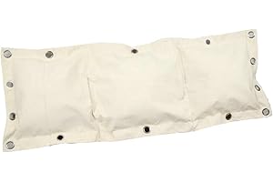 ZooBoo Wing Chun Kung Fu Wall Bag Kick Boxing Striking Canvas Punch Bag 3 Section