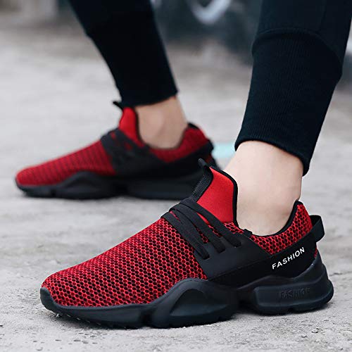 AgrinTol Casual Men¡®s Lace-Up Sport Running Shoes Wear Resistant Light Breathable Sneaker - Thumbnail 2