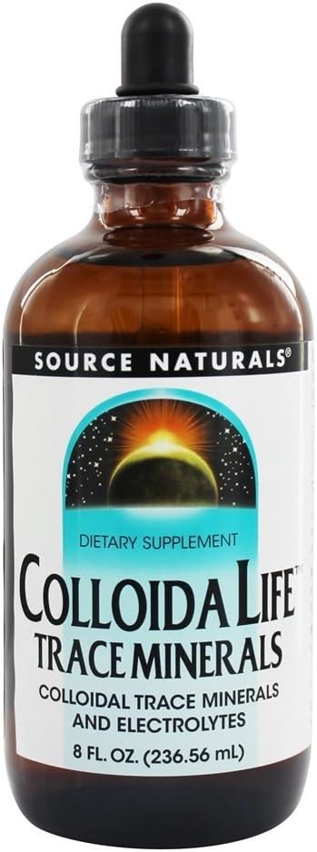 Source Naturals ColloidaLife Trace Minerals & Electrolytes - Dietary Supplement - 8 Fluid oz: Health & Personal Care