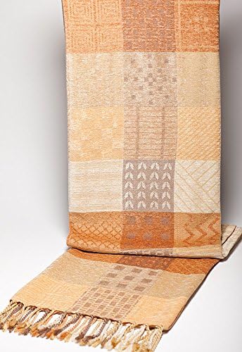 Artisan Gold Jacquard Throw