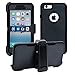 AlphaCell Cover Compatible with iPhone 6 / 6S (NOT Plus) | 2-in-1 Screen Protector & Holster Case | Full Body Military Grade Protection with Carrying Belt Clip | Protective Drop-Proof Shock-Proof