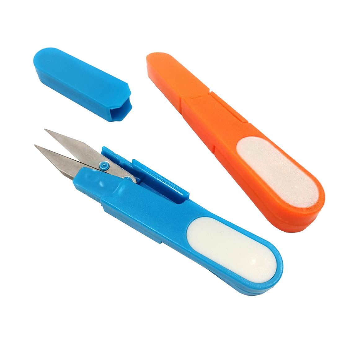 JYC CREATIVE 2 x Precision Thread Cutter, Steel, Very Sharp and Durable, Cutting Threads, Sewing, Crafts, (2, 2B)