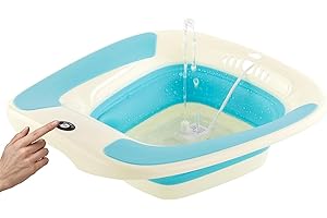 Electric Sitz Bath, Portable Sitz Bath for Toilet Seat, Sitz Bath for Hemorrhoids and Postpartum Care, Sits Bath Kit for Wome