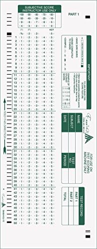 ET USA-100NE (50/pkg) 882 NE / 882E Compatible Question Test Form