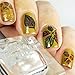 Whats Up Nails - A011 Leaves Are Fall-ing Stamping Plate for Autumn Nail Art Design