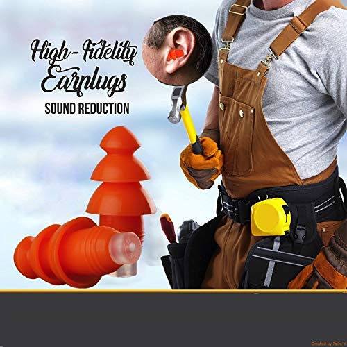 EarJoy Ear Plugs Noise Reduction, for Sleeping Swimming Musicians