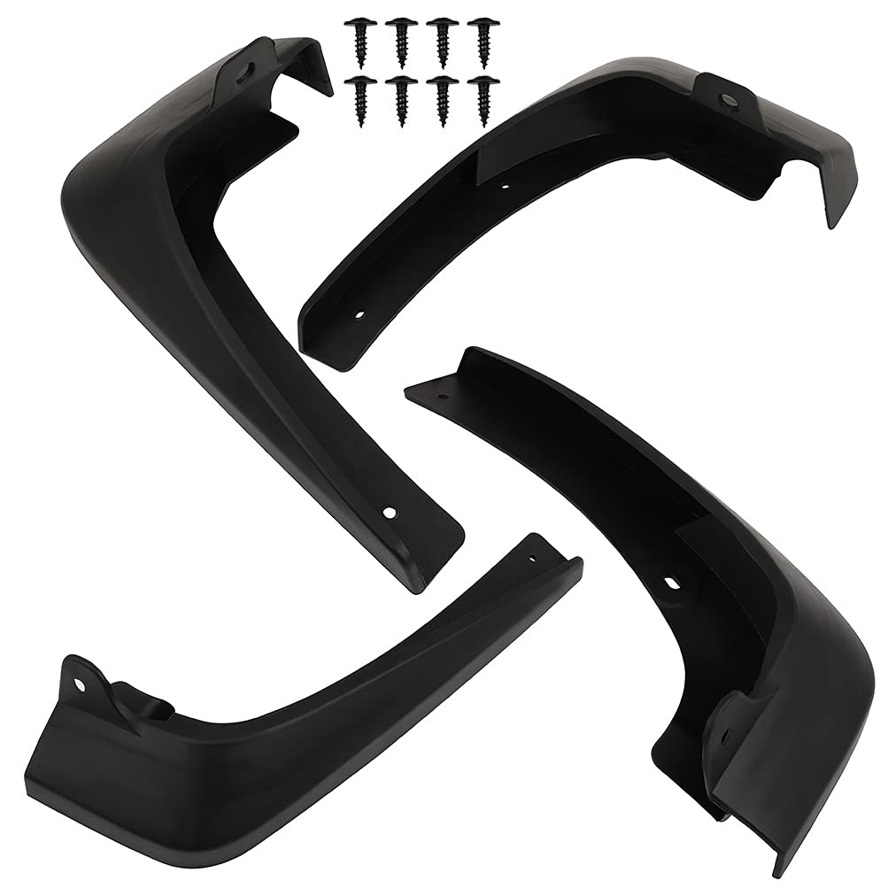 Photo 1 of ECCPP 4Pcs Front and Rear Splash Guard Mud Flap for Toyota Yaris 1.5L l4 2007 2008 2009 2010 2011 2012 2013 Mud Guards