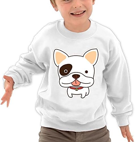 Children's Large Dog Head Pattern Kids Comfortable Hooded Hoodies Sweatshirt