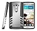 Hyperion Titan 2-piece Premium Hybrid Protective Case / Cover for LG G3 Cell Phone (Fits all LG G3 [Possible model numbers: D850, D830, VS985, D851, D972] US and International models and carriers)2 Year NO HASSLE Warranty - SILVER