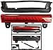 APDTY 034314-G 3rd Third High Mount Brake Light w/Rubber Weatherstrip Seal
