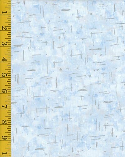Premium Cotton Fabric - Robert Kaufman Sound of the Woods 3 Metallic - Texture AWJM-16874-277 WINTER