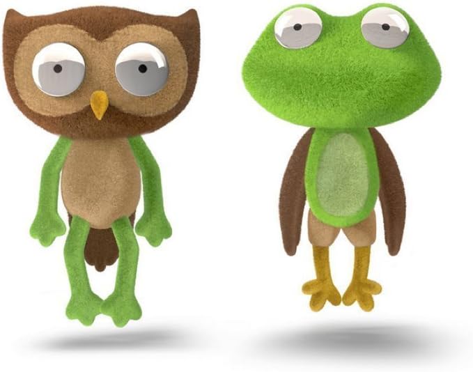 Chimeras Mix 'n' Match Plush Toys Frog & Owl Stuffed Animals with Interchangeable Parts - Plush Mr. Potato Head
