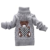 TUTUYU Kids' Turtleneck Sweater