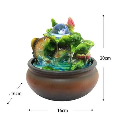 Resin Water Fountains Indoor Decoration Creative Craft Home