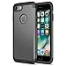 iPhone 7 Case, UNU [UShield Series] Ultra Protective Case for Apple iPhone 7 (2016) 4.7 inch Dual Layer + Shock-Absorbing Hard Bumper Cover (NOT Compatible with iPhone 6/6s) - Metallic Grey