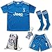 GamesDur 2019/2020 Ronaldo #7 Third Blue Soccer Kids Jersey & Short & Sock & Soccer Bag Youth Sizes