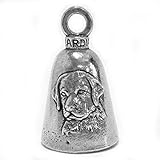 Guardian® Labrador Retriever Dog Motorcycle Biker Luck Gremlin Riding Bell or Key Ring