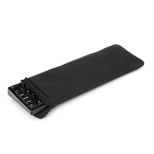 Grifiti Chiton Fat 17 6.5" x 18" Neoprene Keyboard Sleeve for 17 Inch 10key Mechanical and Standard Keyboards Has Extra Pocket