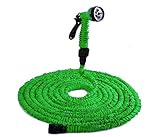 Garden Kings Retractable Triple Layered Garden Hose, 100 Feet
