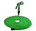 Garden Kings Retractable Triple Layered Garden Hose, 100 Feet