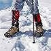 Aliglow Ice Snow Grips Over Shoe/Boot Traction Cleat Spikes Anti Slip Footwear