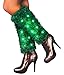 Fun Central AI349 LED Light Up Leg Warmers - Green