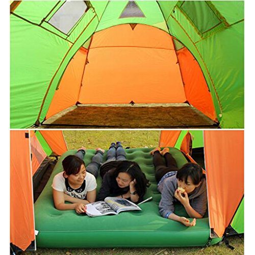 HR Zelt Outdoor 3–4 Personen Familie Wild Camping Spring Tour by Auto, Strand Zelt Outdoor Freizeit Zelt Schatten… – Bild 3