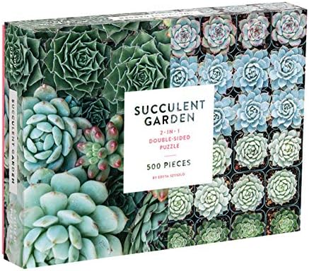 Succulent Garden 2-sided 500pc Puzzle