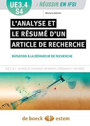 L' analyse et le résumé d'un article de recherche