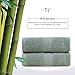 JML Bath Towels, 580GSM Heavy Bamboo Bath Towels (2 Pack, 27